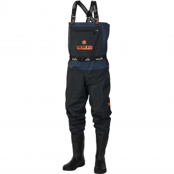 Полукомбинезон забродный NORFIN PILOT BOOTFOOT р.45-XL с сапогами